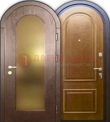 Металлическая арочная дверь ДА-12 в банк в Зеленограде