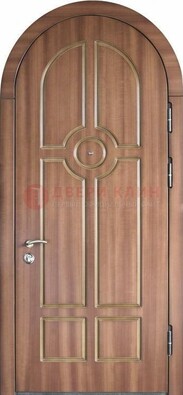 Арочная дверь с отделкой массивом ДА-35 в Зеленограде