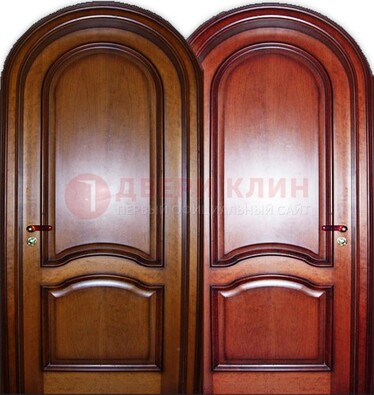 Входная арочная дверь МДФ внутри ДА-5 для сельского дома в Зеленограде