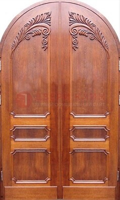 Металлическая арочная дверь ДА-9 в салон красоты в Зеленограде