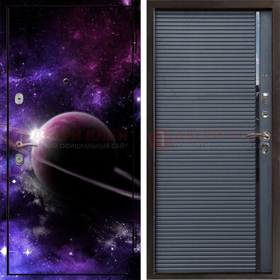 Металлическая дверь с фотопечатью Сатурна ДФ-20 в Зеленограде