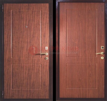 Фрезированная металлическая дверь с МДФ ДМ-182 в Зеленограде