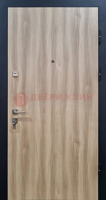 Светлая металлическая дверь с МДФ ДМ-340 в Зеленограде