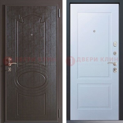 Квартирная железная дверь с МДФ панелями ДМ-380 В Ижевске