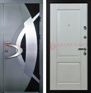Квартирная стальная дверь с разными МДФ ДМ-509 в Зеленограде