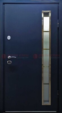 Металлическая дверь с порошковым покрытием и МДФ Белый дуб ДП-219 в Самаре