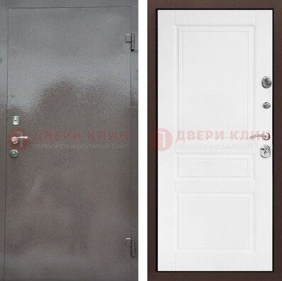 Входная стальная дверь с порошковым окрасом и МДФ внутри ДП-311 в Зеленограде