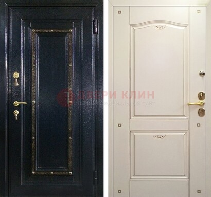 Входная дверь Дверь с золотистым декором ДПР-3 в Зеленограде