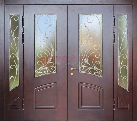 Парадная дверь ДПР-58 с остеклением в Зеленограде