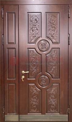 Парадная металлическая дверь с узором ДПР-74 в Зеленограде