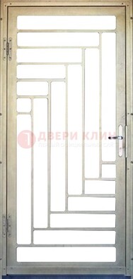 Железная решетчатая дверь с узором ДР-41 в Зеленограде