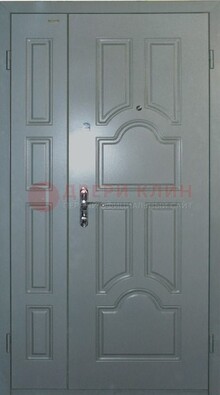 Голубая тамбурная дверь ДТМ-15 в Зеленограде