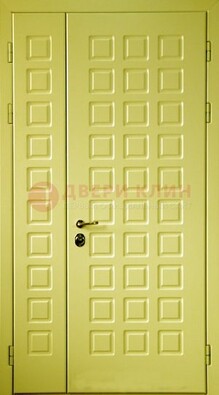 Салатовая тамбурная дверь ДТМ-28 в Зеленограде
