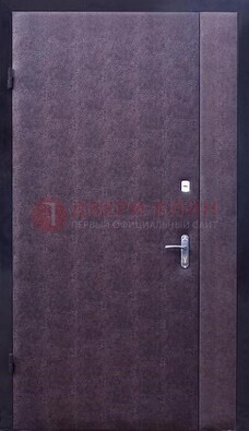 Бордовая металлическая тамбурная дверь ДТМ-3 в Зеленограде