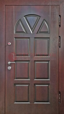 Уличная стальная дверь с виноритом ДВТ-166 в Зеленограде