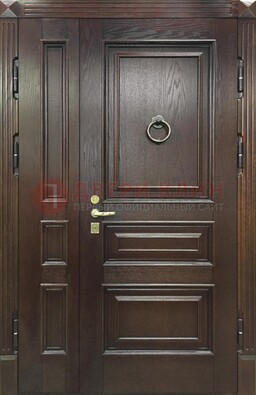 Полуторная металлическая дверь с виноритом ДВТ-253 в Зеленограде